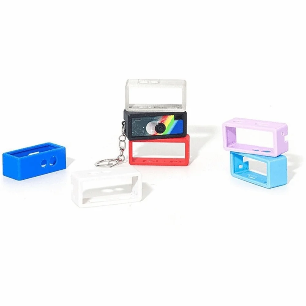 3D Printed Protective Cover Solid Color with Screen Film Decorative Cover Protective Case for Kodak Charmera Camera