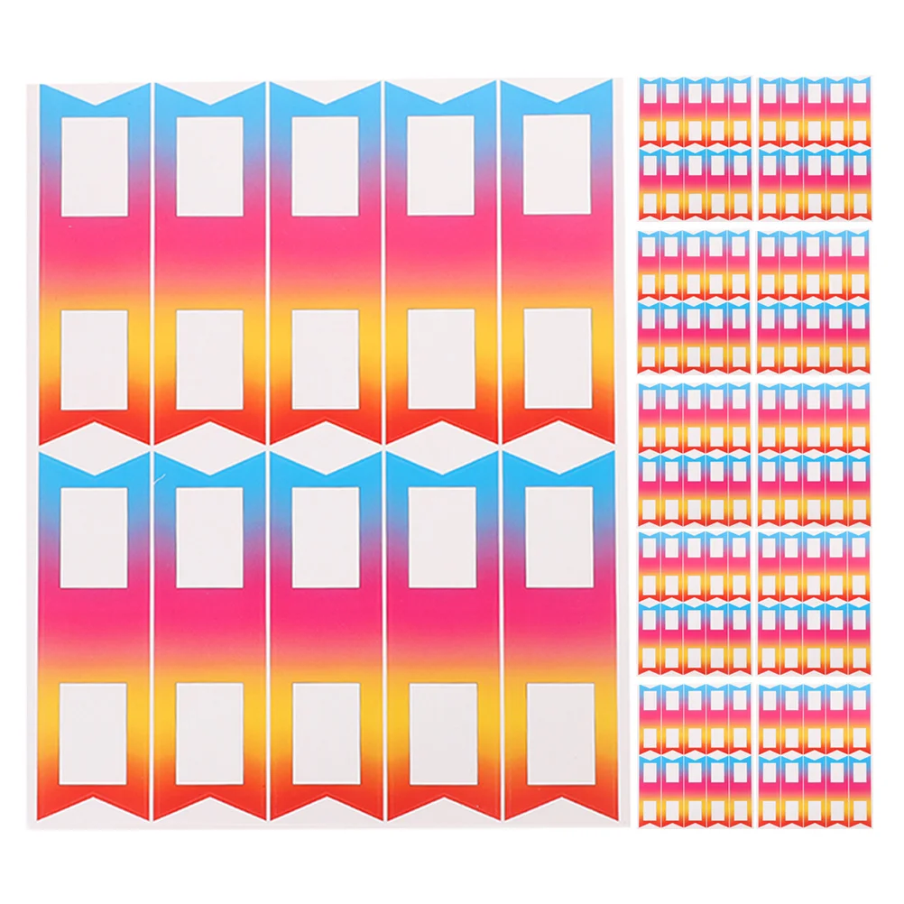 24 ورقة من ملصقات القلم الرصاص القابلة للكتابة، علامات لاصقة لتنظيم الفصول الدراسية، ملصقات تحديد الأسلاك لإدارة الكابلات #3