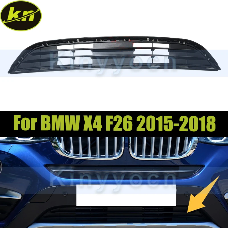 

Car Front Bumper Lower Grille For BMW X4 F26 2015-2018 Front Lower Bumper Intake Grille