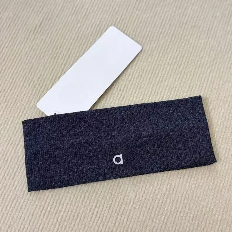 عصابة رأس محبوكة واسعة، وشاح رأس رياضي ممتص للعرق ومضاد للانزلاق، عصابة رأس لليوجا واللياقة البدنية للجنسين