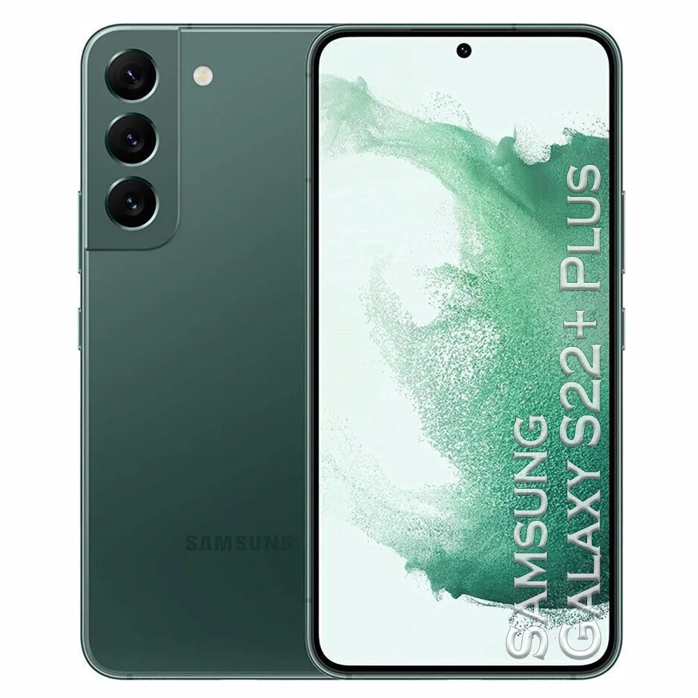 هاتف Samsung Galaxy S22+ S22 Plus 5G 6.6 بوصة AMOLED 8GB RAM + 128GB/256GB ROM شرائح Snapdragon ثماني النواة الأصلية S22 plus هاتف ذكي