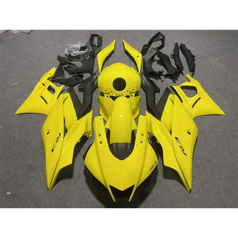

/ Комплект обтекателя мотоцикла для Yamaha R3 19-23 R25 2019 2020 2021 2022 2023, глянцевый желтый обтекатель