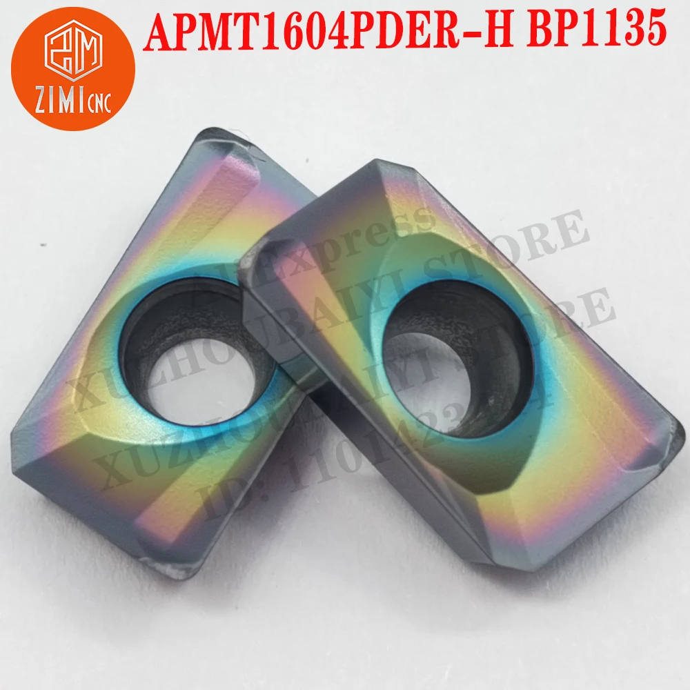 APMT1604PDER-H BP1135 APMT 1604 Carbide Milling Inserts cutting Turning Tools CNC Cutter Lathe Blad 10pcs metal lathe mechanical