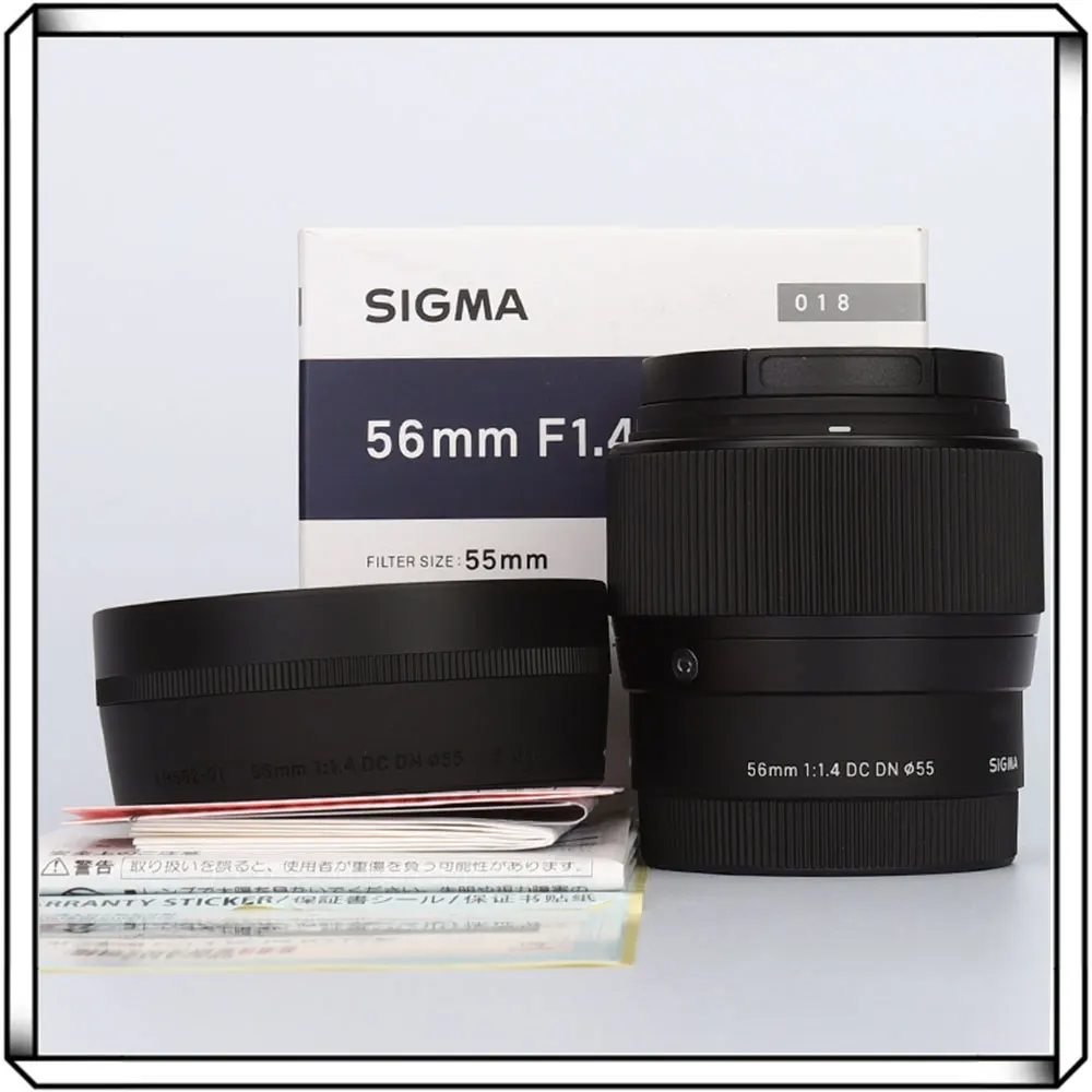 Sigma 56mm F1.4 Contemporary DC DN Lens 56mm 1.4 lens for Sony E mount or Canon EF-M mount or Fujifilm X mount