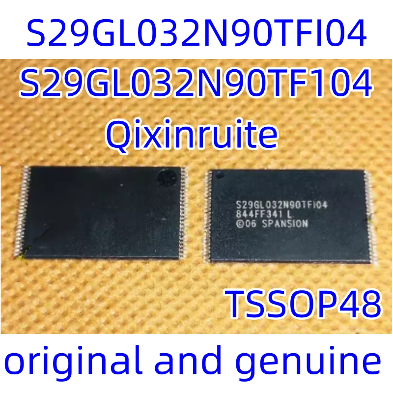 

Qixinruite Brand new original S29GL032N90TF104 S29GL032N90TFI04 TSSOP48 integrated circuit IC chip