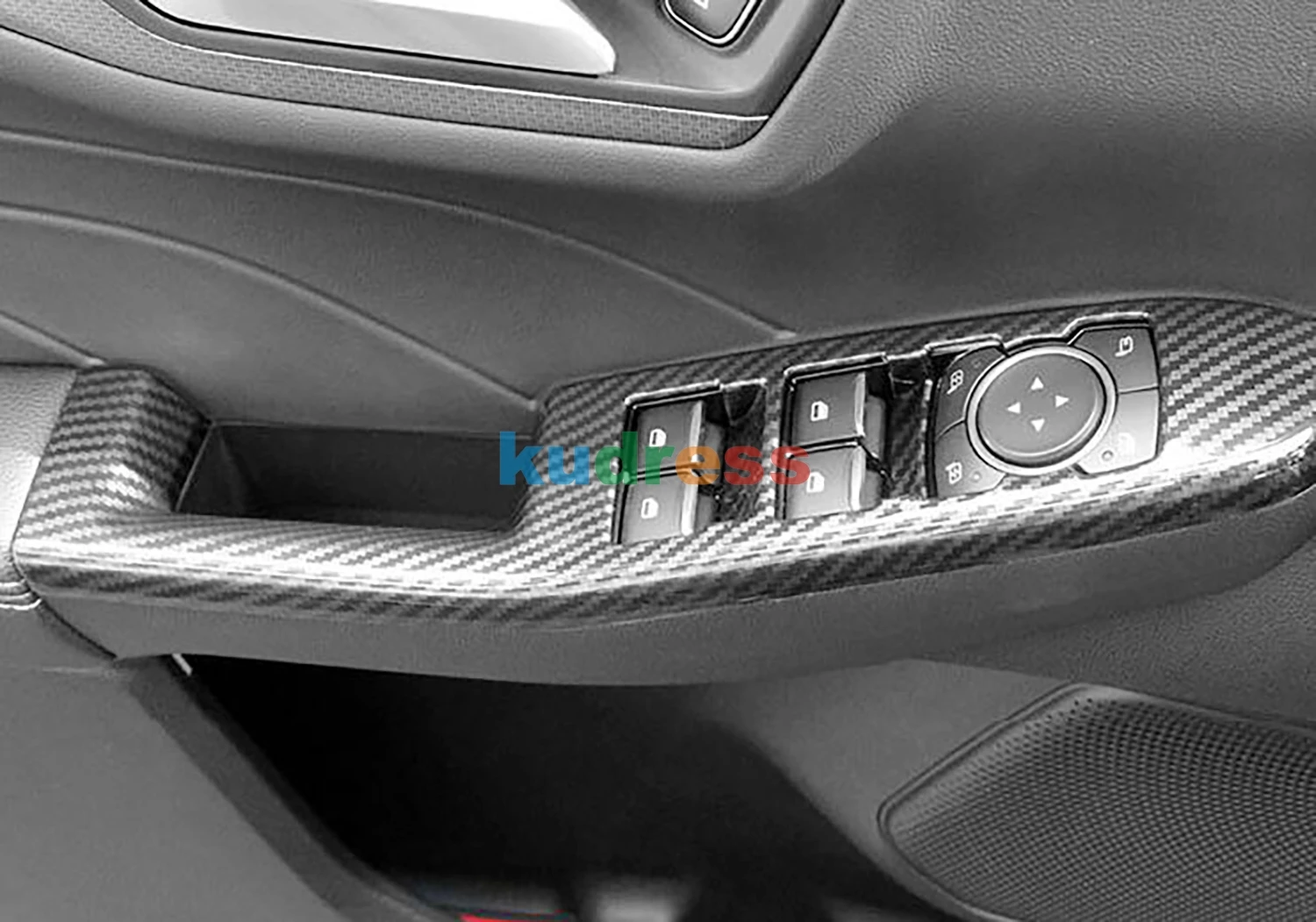 Auto Porta Bracciolo Finestra Interruttore Del Pannello Di Copertura Trim Per Hilux 2015 2016 2017 2018 2019 2020 2021 Abs Fibra Di Carbonio~p199357042