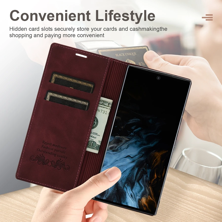 Wallet Magnetic Flip Leather Case For Google Pixel 8a 8 Pro Pixel 7a 7 Pro Pixel 6a Pixel 6 Pro Pixel 5 5a 5 XL Pixel 4a Cover