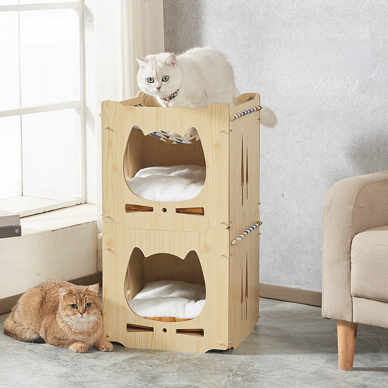 

Four Seasons Cat Nest, Can Be Superimposed, Bed House, Furniture House, Pet Supplies, Hammock