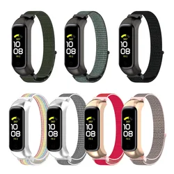 Nylon Sport Strap For Samsung Galaxy Fit 2 SM-R220 Watch Band Replacement Soft Bracelet Wrist Watch For Galaxy Fit 2 Correa