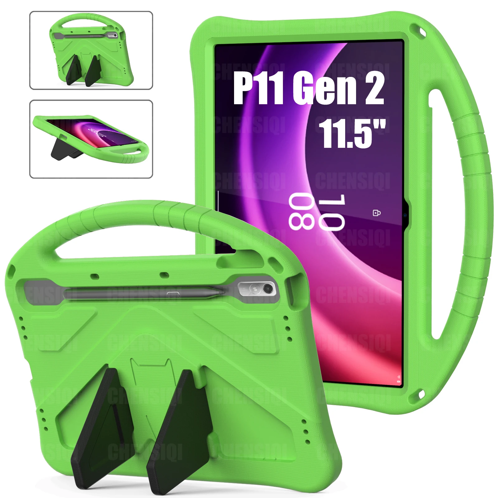 Case for Lenovo Tab P11 (Gen 2) 11.5 inch Shockproof Cover with Stand Hand-held Kids cover for P11 2nd Gen TB-350FU TB-350XC