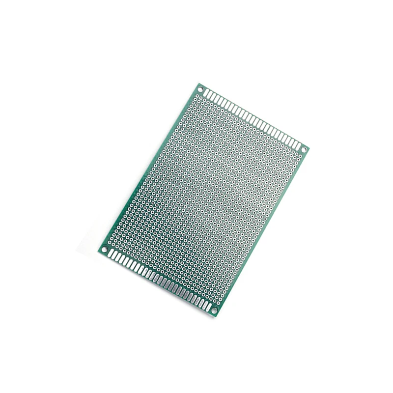 2 Stück Universelle Doppelseitige Leiterplatte für Elektronische Bauteile, 2,54mm Rastermaß, 8x12cm Größe für DIY-Projekte – Detail 3