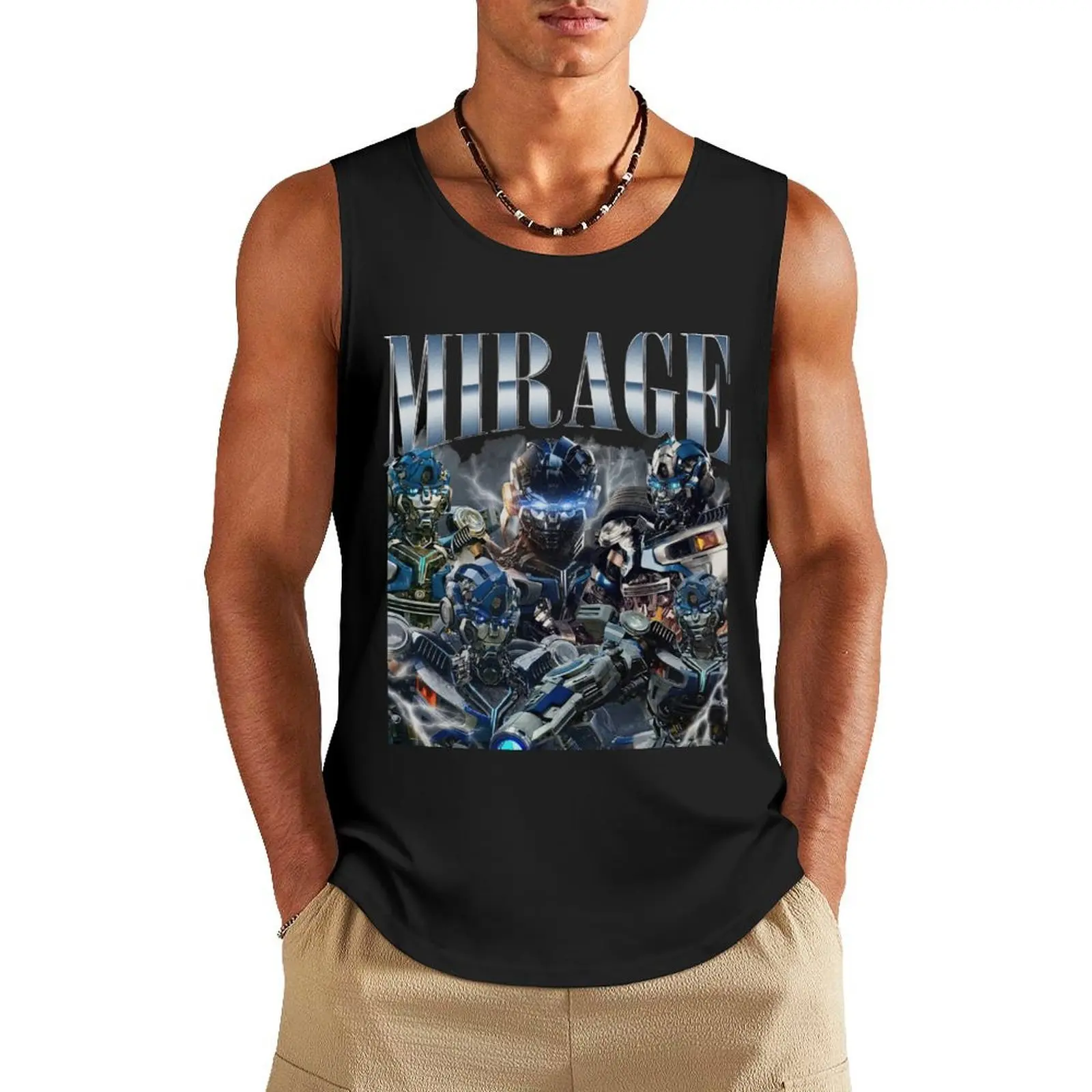 

Vintage Mirage Tank Top Men's gym cute tops Sportswear for men gym accessories man