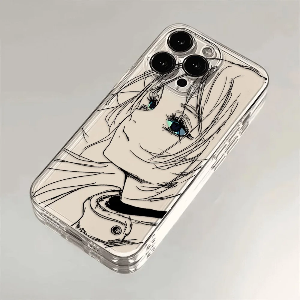 Hot Japan Anime Comics Frieren Phone Case For Samsung S25 S24 S23 S22 S21 S20 FE Note20 Note10 Plus Ultra Lite 5G Clear Soft TPU - náhled 4