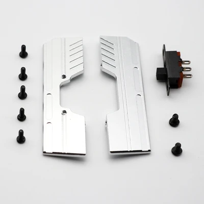 1:32 Rc Crawler Orlandoo Hunter Chassis Bottom Side Pedal  Panel For Pajero A02 Op Accessories With Switch