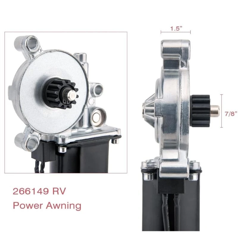 محرك المظلة المحسن 12 فولت 266149 محرك المظلة RVs للمقطورات والشاحنات