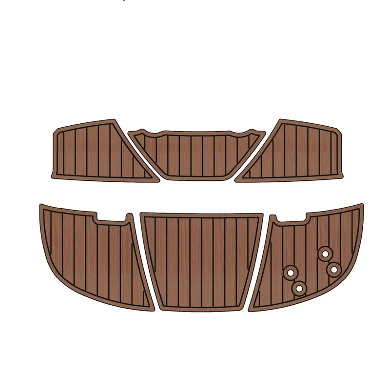 مخصص إيفا رغوة الوسادة جت سكي البحرية الجر الحصير ل 2012 بايلينر 185 Bowrider السباحة منصة اكسسوارات للقوارب #1