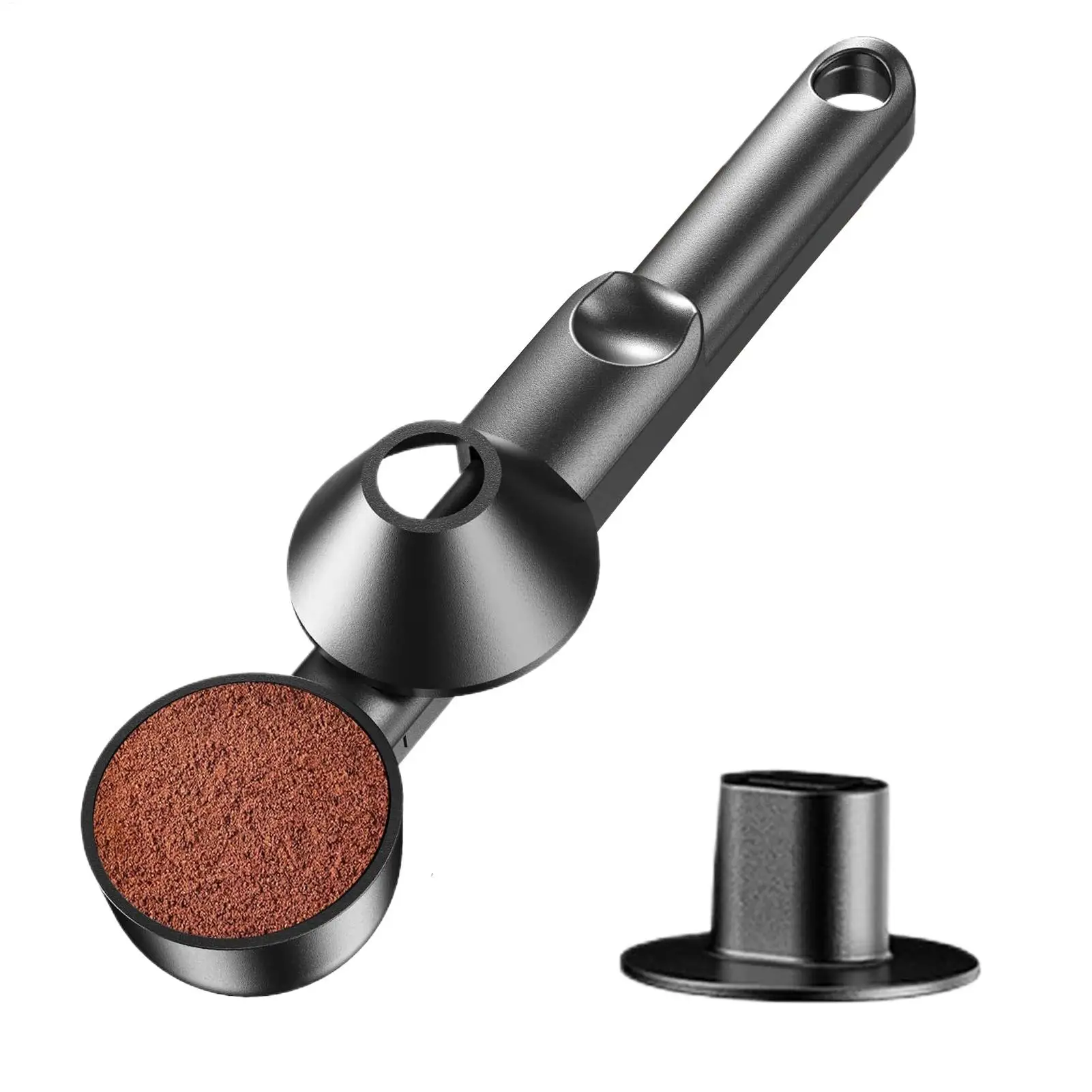 Coffee spoon measuring cup with base Protein spoon Coffee sliding spoon Spill-Proof Ground Coffee Scoop For Milk Coffee Baking