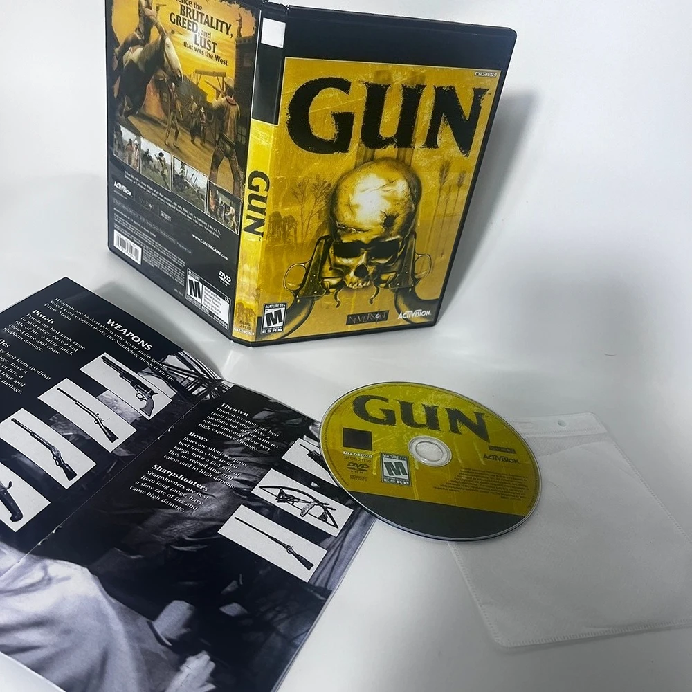 تخصيص الرقمية GUN NTSC U/C نسخة نسخة القرص الرجعية لعبة فيديو العمل لآلة PS المعدلة مع وظيفة القراءة المباشرة