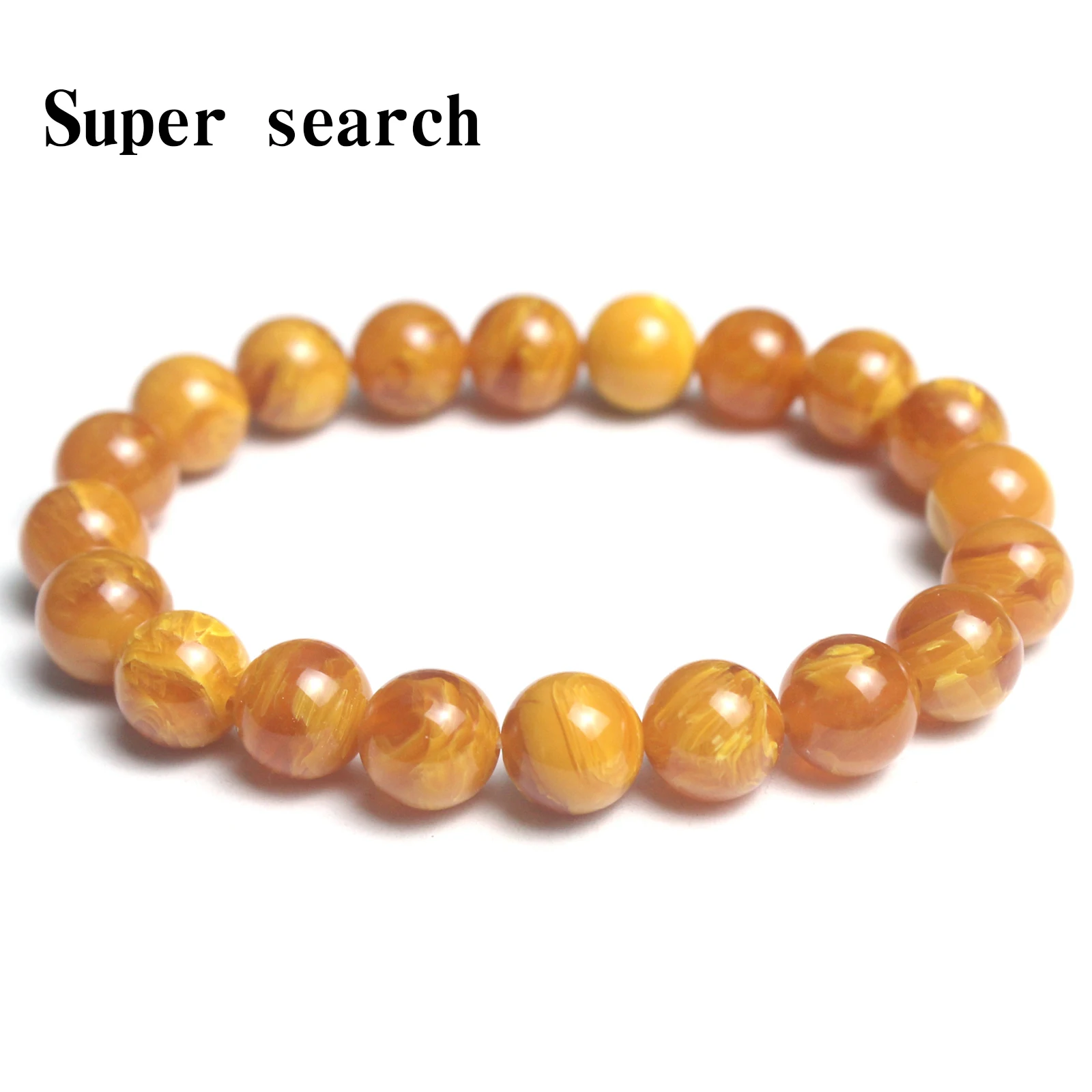 Baltic Amber Beeswax Chicken Oil Yellow Buddha Resin Beads Bracelet High-grade Exquisite Fashion Luxury Jewelry Holiday Gifts