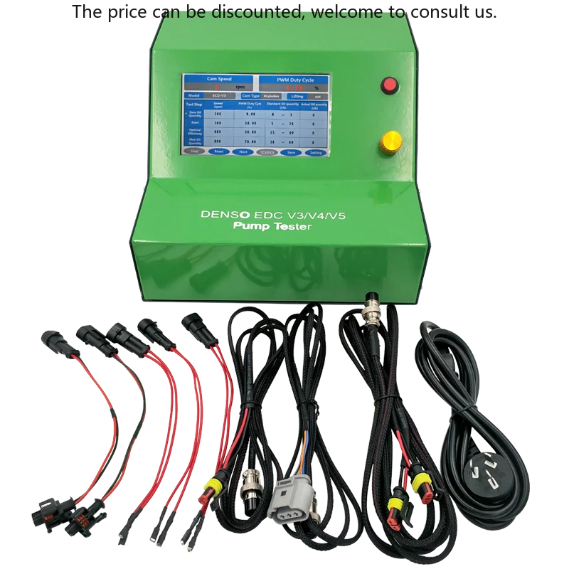

Denso EDC V3 V4 V5 Engine Analyzer English Language Tester For Distribution Pump Injector Pump