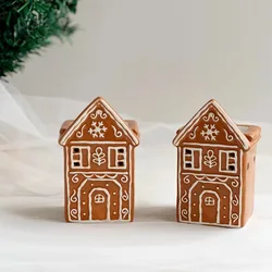 Nordic Little House Aromatherapy Stove Ornaments Living Room Bedroom Tea Table Aromatherapy Stove Crafts Christmas Decoration