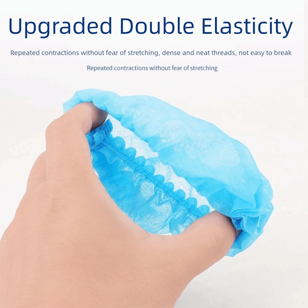 Nonwoven Disposable Headphone Covers Sweat Proof Moisture Proof Microphone Ear Pad Protectors Dirt-proof Breathable
