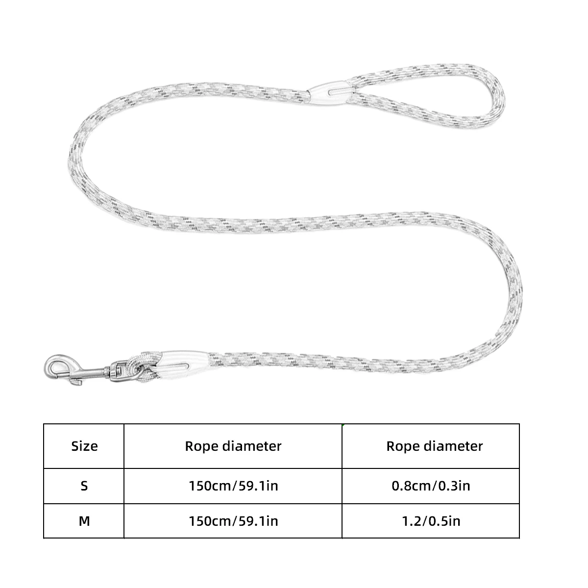 Leinen- und Halsband-Set für kleine, mittelgroße und große Hunde, Haustier, französische Bulldogge, Chihuahua, Mops, Outdoor-Walking, Leinenhalsband, Leinenzubehör – Detail 23