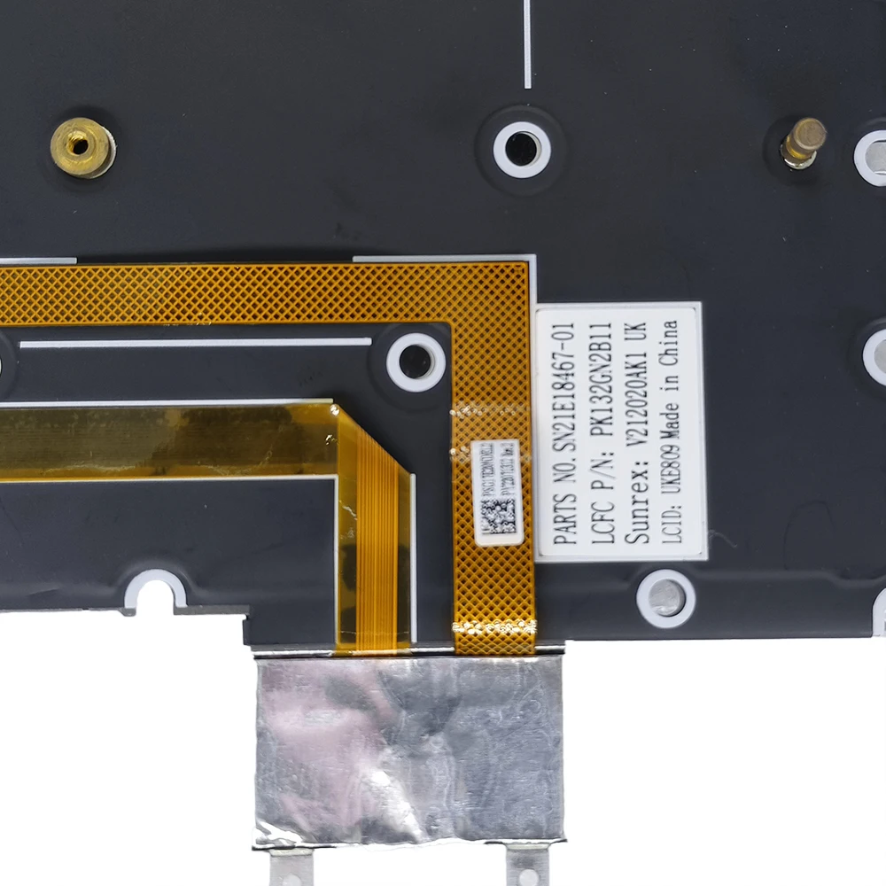 Imagem -05 - Teclado Retroiluminado para Lenovo Thinkpad Reino Unido Novo Z13 Gen Z13 Gen Z13 g1 tipo 21d2 21d3 Uke809 Sn21e1846701
