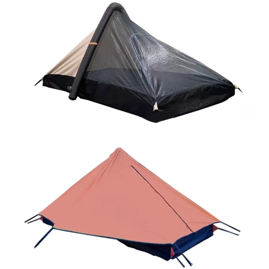 

Double Layers 1 Person Outdoor Camping Inflatable Tent for Outdoor Hiking Camping Tent
