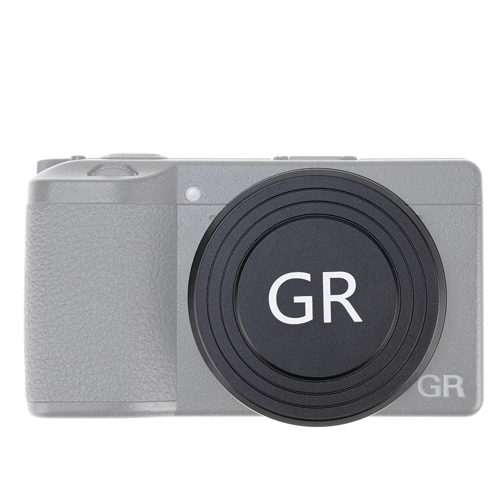 FOTGA Metal Front Lens Cap Protector Screw-in Replace For Ricoh GRII GRIII GRIIIX HDF Digital Camera Lenses Photagraphy Accessor