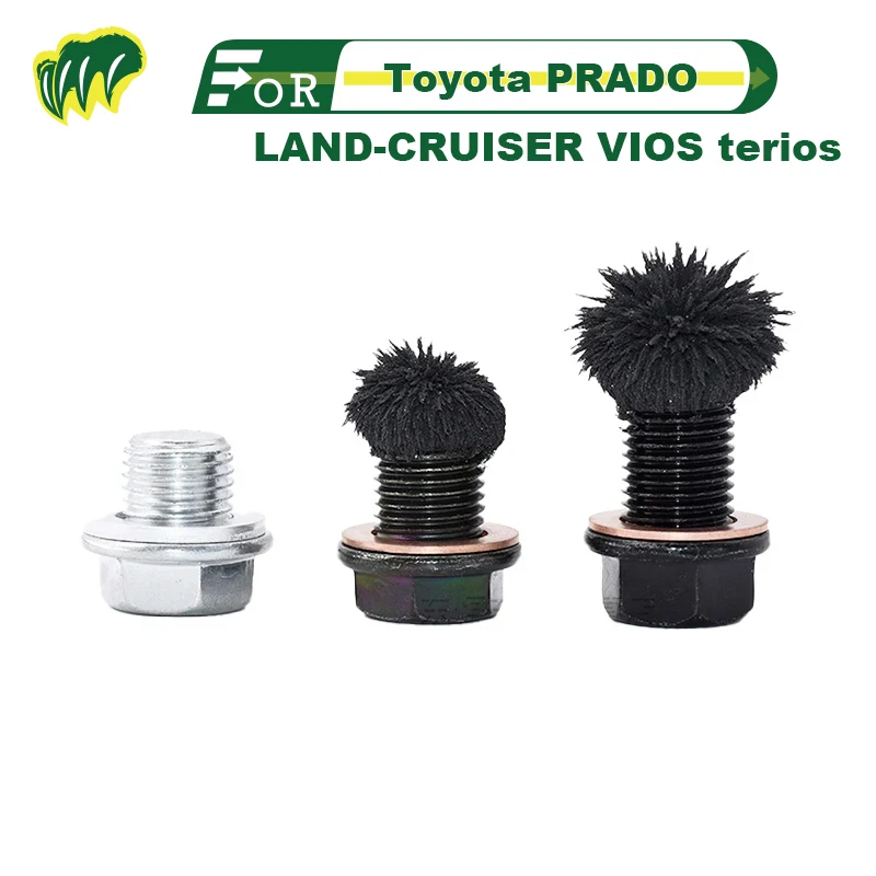 

For Toyota PRADO LAND-CRUISER VIOS terios Engine Oil Drain Plug Sump Drain Nut Oil Drain Bolt