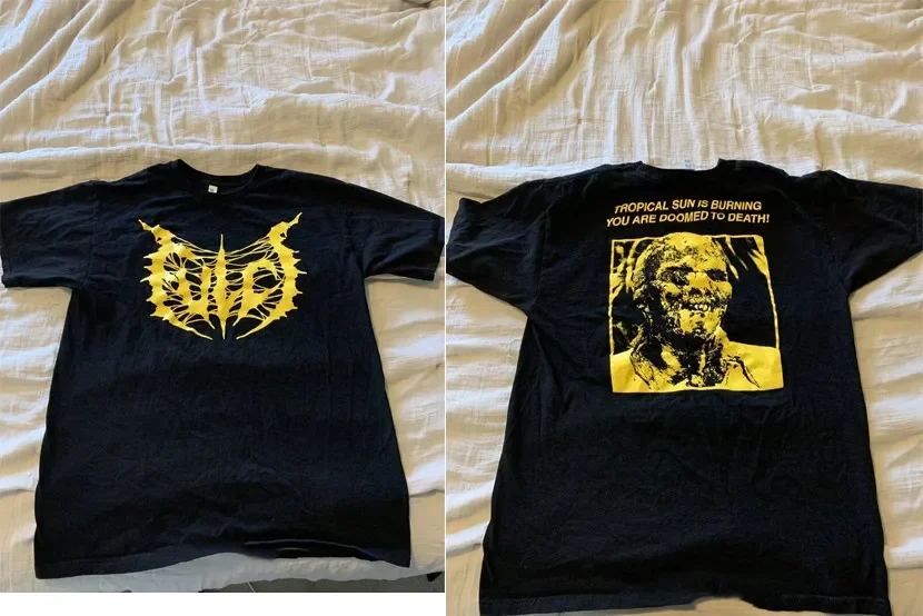 Fulci - Zombi 2 T-Shirt 2 side men and women S-5XL T SHIRT