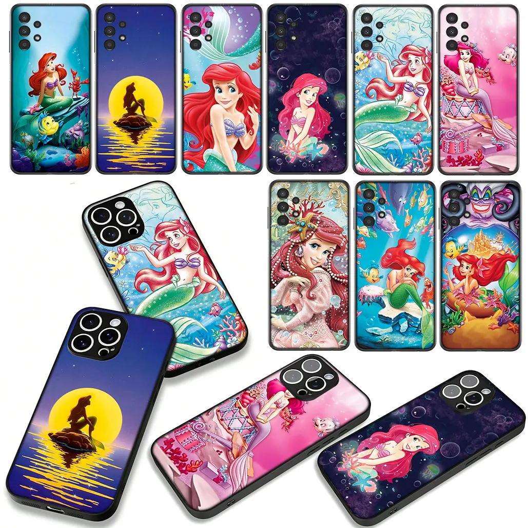 Чехол для телефона «Русалочка Ариэль» для Samsung Galaxy A55 A56 A25 A21S A35 A54 S8 S9 S20 S21 FE S10 Plus A53 A13 A33 A34 Чехол для телефона «Русалочка Ариэль» для Samsung Galaxy A55 A56 A25 A21S A35 A54 S8 S9 S20 S21 FE S10 Plus A53 A13 A33 A34
