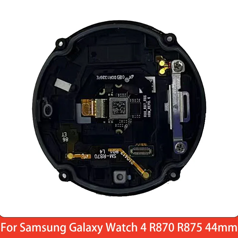 Battery Back Cover with Heart Rate For Samsung Galaxy Watch 4 SM-R870 SM-R875 44mm Back Case Watch Repair Spare Part
