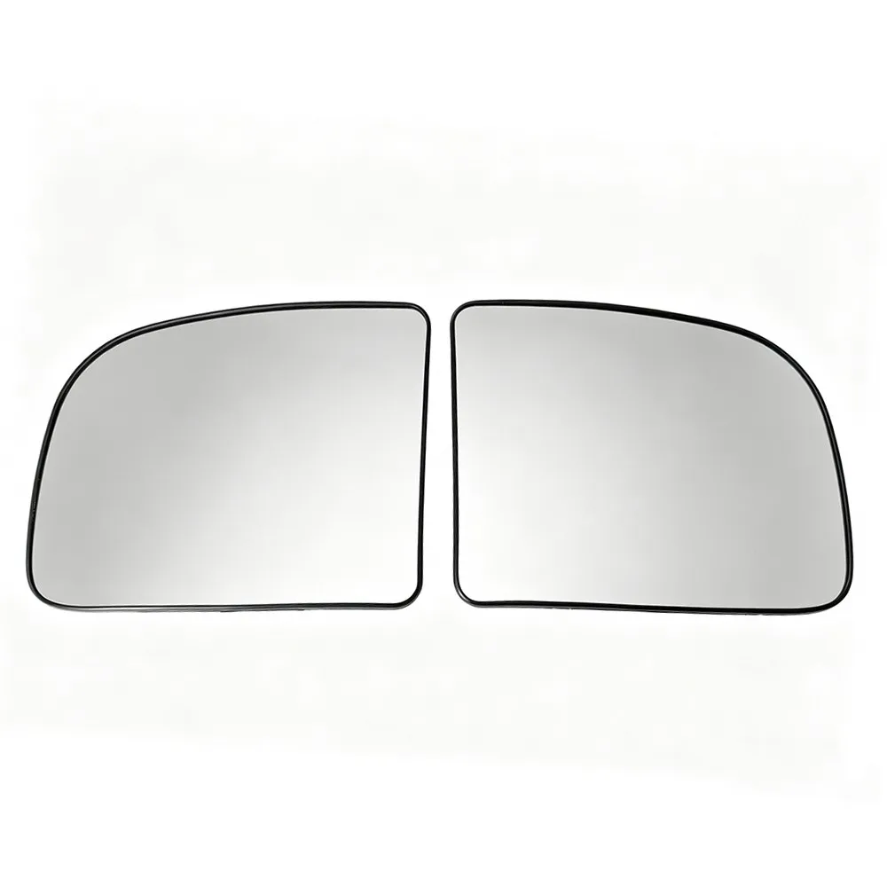 

For Ford E150 E250 E350 E450 F250 F350 F450 Car Rearview Mirror Glass Lens Replacement With Backing Plate Heated White Glass