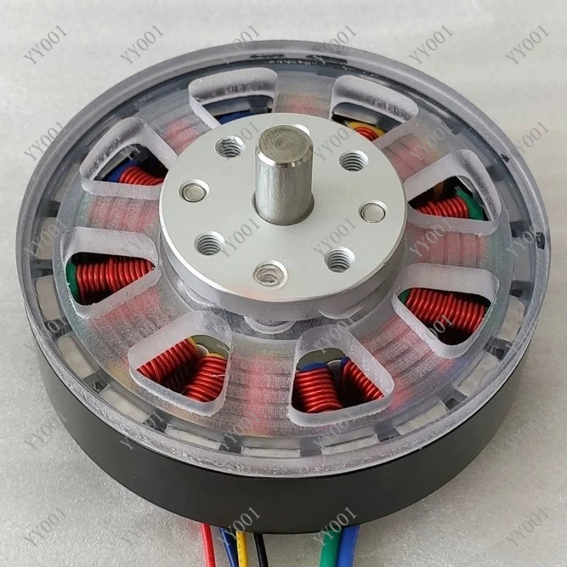 

100W 24V Disc Permanent Magnet Three-phase Brushless DC Motor 18N20P with Hall Sensor