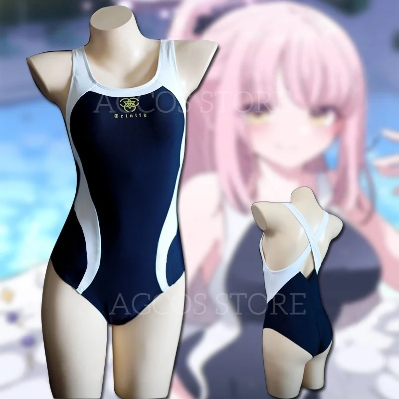 

AGCOS Customsized Blue Archive Misono Mika Cosplay Costume Woman Sexy Swimwear Bikini Outfits Swimsuit Costumes Cosplay