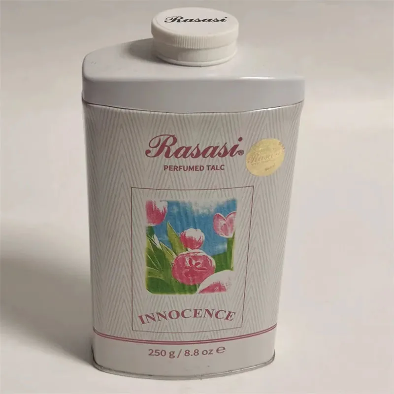 Rasasi ROYALE BLUE INSTINCTS INNOCENCE Talc Talcum Body Powder 250g Refreshing Soothing And Sweatproof Lasting Fragrance