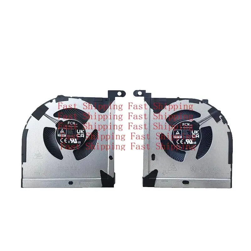 A=CPU GPU Cooling Fan DC12V For Legion Slim 5 16IRH8 82YA Slim 5 16APH8 Laptop