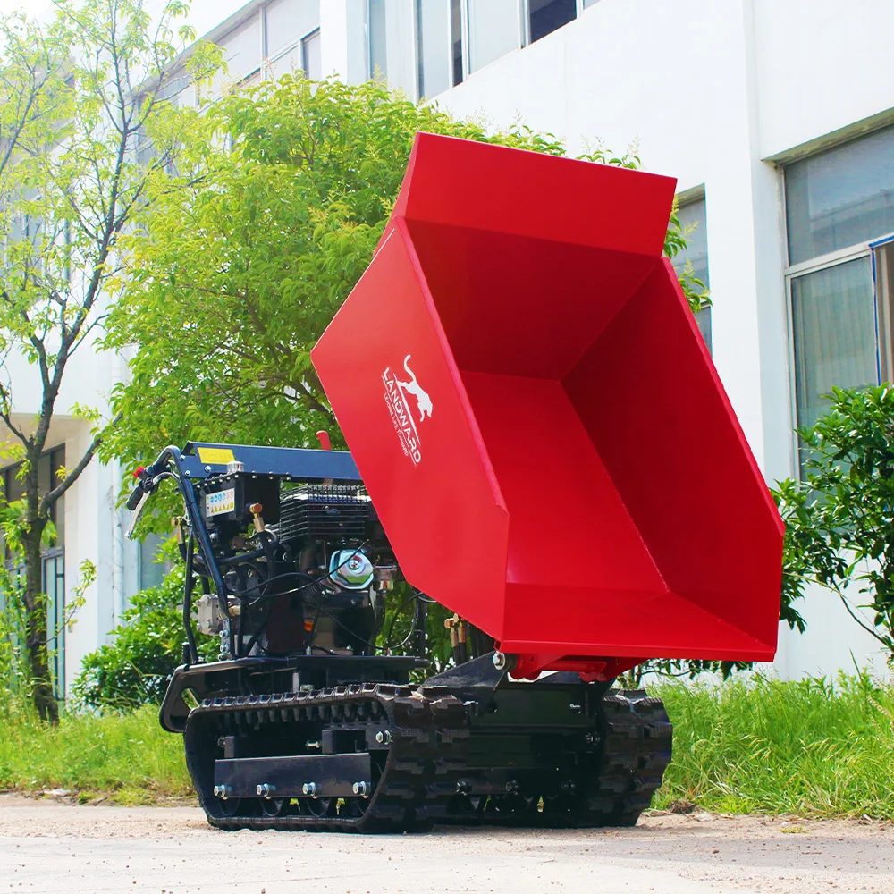 

EPA/EURO 5 Certification Standard Maximum Load Capacity 0.5T Mini Track Dumper Small Agricultural Transport Equipment Customized