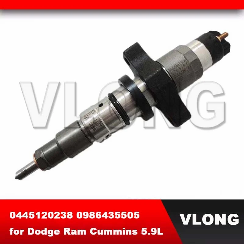 

Genuine New Diesel Engine Fuel Injector 0445120032 0445120255 0445120238 0986435503 0986435505 For Dodge Ram Cummins 5.9L