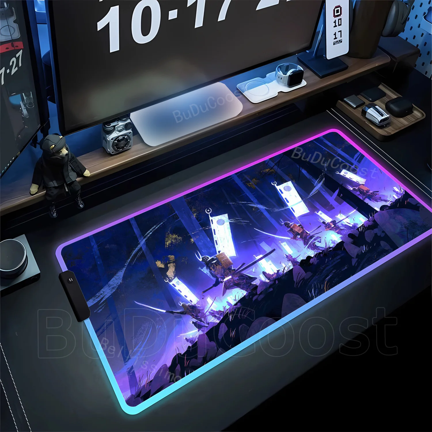 

RGB HD коврик для мыши геймер японский самурайский коврик для мыши XXL коврики для мыши офисный нескользящий мягкий коврик для мыши для ноутбука XL большой компьютерный дом