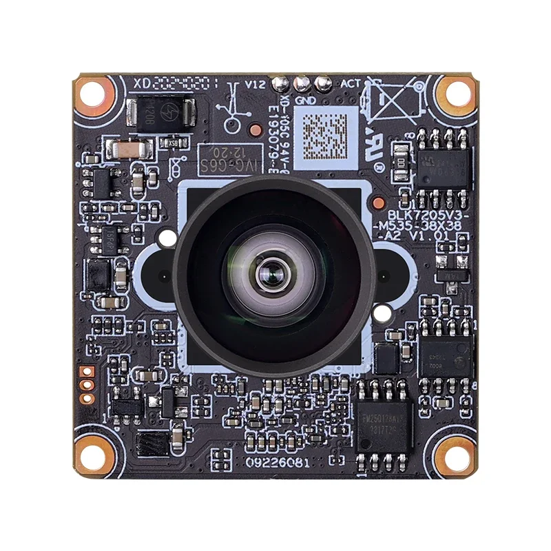 

New POE 5MP Imx335 Mini HD Camera Module 2.8mm 105Degree Wide Angle 0.0001Lux Light H.265AI/H.265+ Mini HD Webcam CMOS NVR