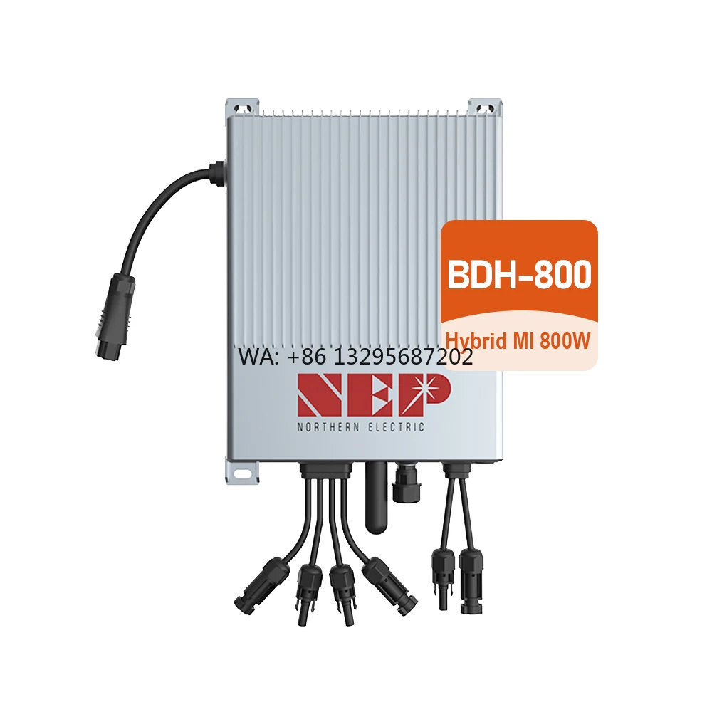 

NEP BDH800 800W Hybrid Energy Storage Solar Micro Inverter AC Coupling with 48V Battery for Balcony System
