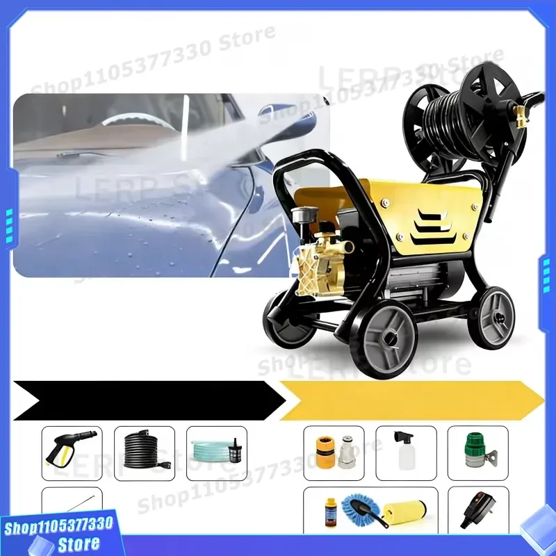 Commercial High Pressure Washer Powerful Jet Cleaner Machine For Industrial Cleaning Heavy Duty Water Spray Gun Equipment - view 4