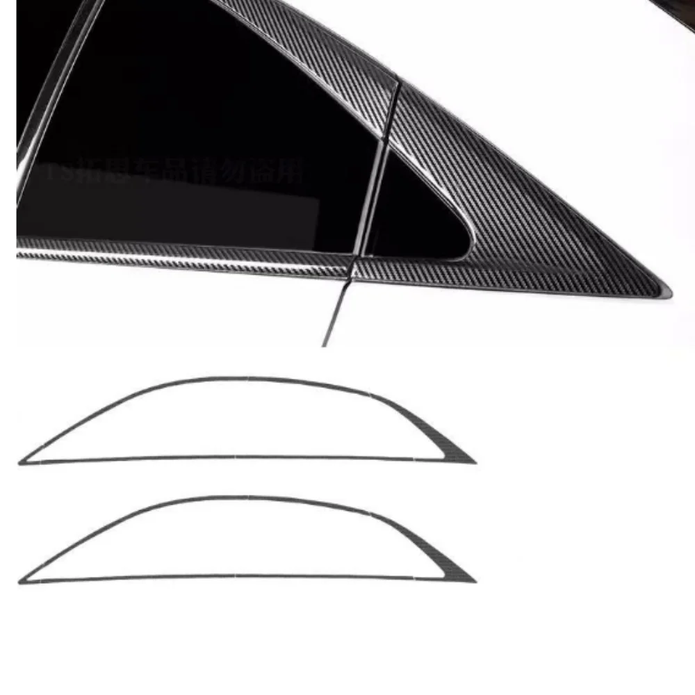 Bright black window trim For Cadillac XTS 2013-2018
