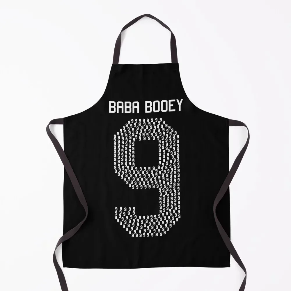 

Baba Booey- Noine to the Power of Noine Jersey Apron Beauty Trim Cloth Salon Ladies Apron