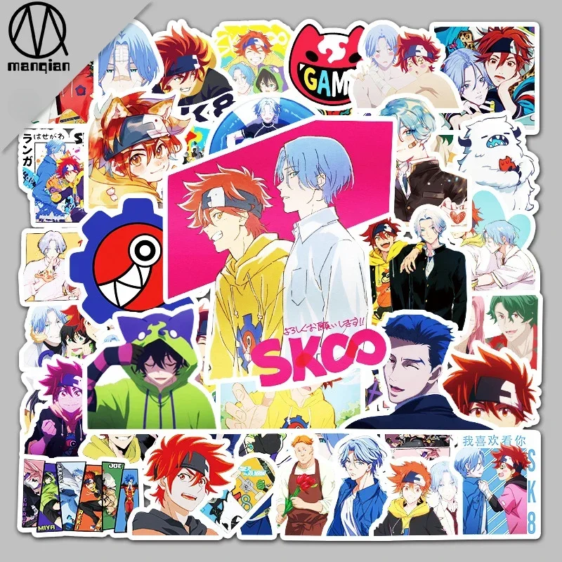 50/30/10PCS REKI Hasegawa Langa MIYA Popular Anime Secondary Peripheral Stickers Mobile Tablet Skateboard Decoration Stickers