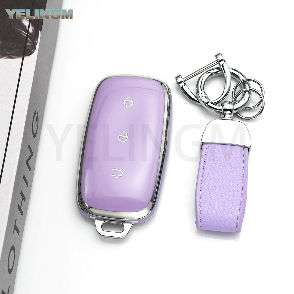 Autoschlüsselhülle für Geely Galaxy E5 Schlüsselgehäuse Galaxy E5 Sailing Edition Voyage Edition Schnalle für Männer und Frauen Geschenke