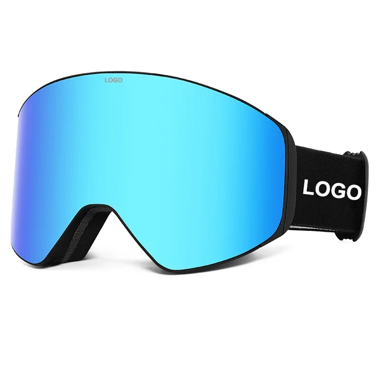 Ski Goggles Manufacturer OEM Custom Anti-Fog Googles Magnetic Snowboard Glasses Ski Snow Goggles